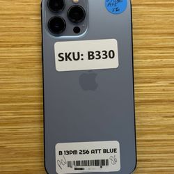 On Sale iPhone 13 Pro Max 256GB AT&T 