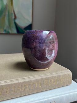 Small Handcrafted Accent Vase ( firm on price )