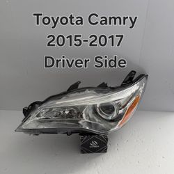 Toyota CAMRY 2015-2017 Driver Side Headlight 