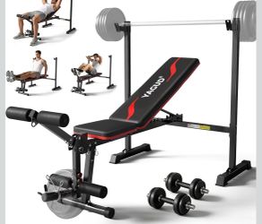 Brand New- Weight Bench Set