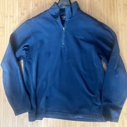 Edie Bauer men’s Teal fleece pullover Large. First pic captures the color best. Mint condition.