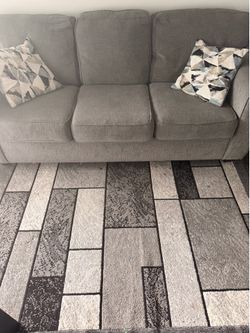 Both couch & Rug!
