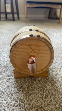 Mini wine barrel