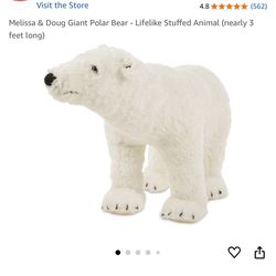 Melissa And Doug Polar Bear 