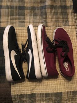 Mens Nike & Van Shoes