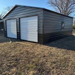 20’ x 22’ Metal Carport – Made in USA