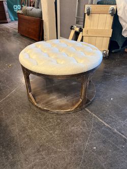 Spinning Round Ottoman