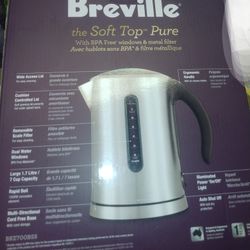 Breville Electric Kettle. Stainless Steel.