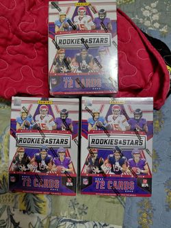 2024 Panini Rookies and Stars Football Hobby Blaster box x3 $150 obo