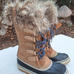 Beautiful Womens Sorel Joan of Arctic Waterproof Snow Boots US Sz-5.5