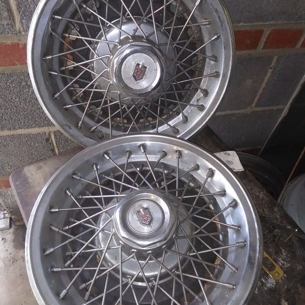 2 1979 Chevrolet Monte Carlo Hubcaps