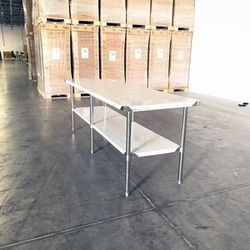 All Stainless Steel Table NSF 96W x 30D x34H ins WTSS-3096-418