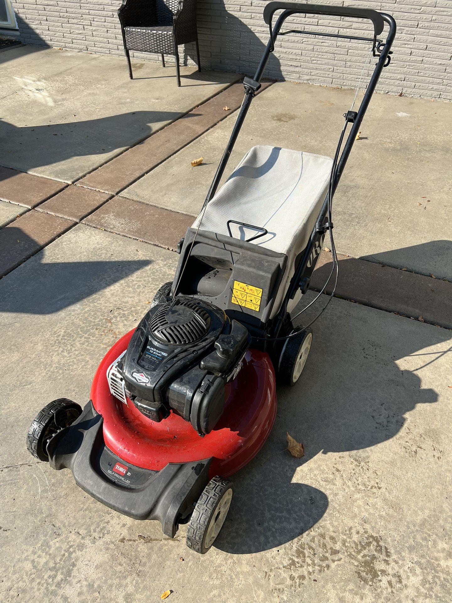 Toro 21" Variable Speed Mower