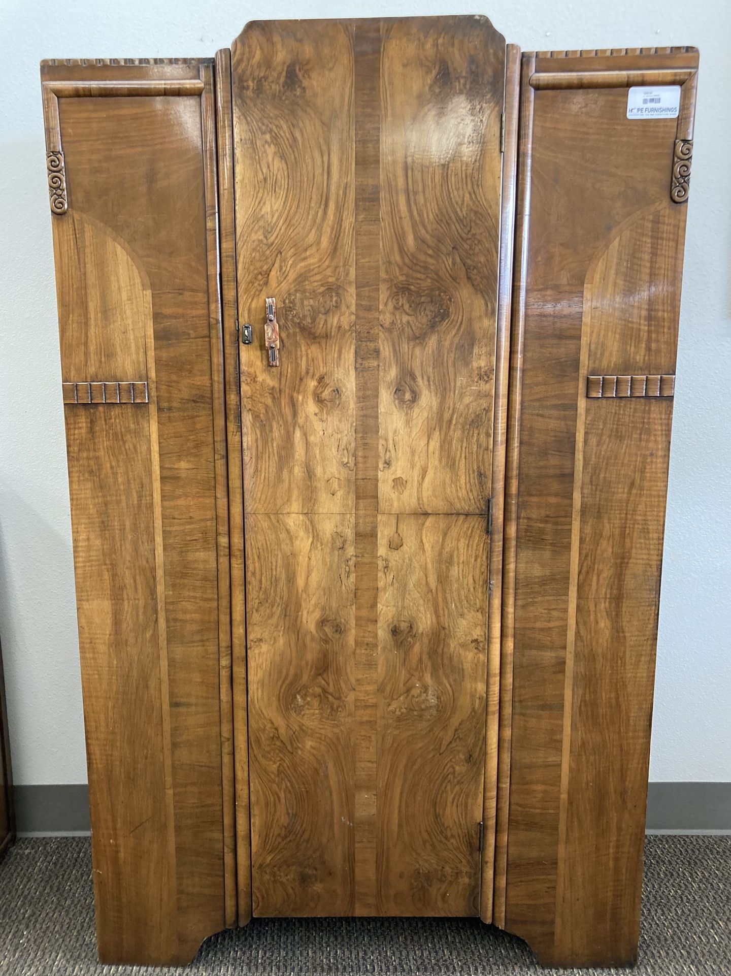 Vintage Art Deco Armoire