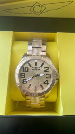 Bold “gold tone” Invicta Watch