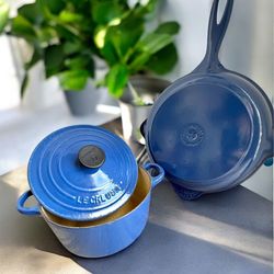 Le Creuset Bundle - Dutch Oven And Fry Pan Skillet In
