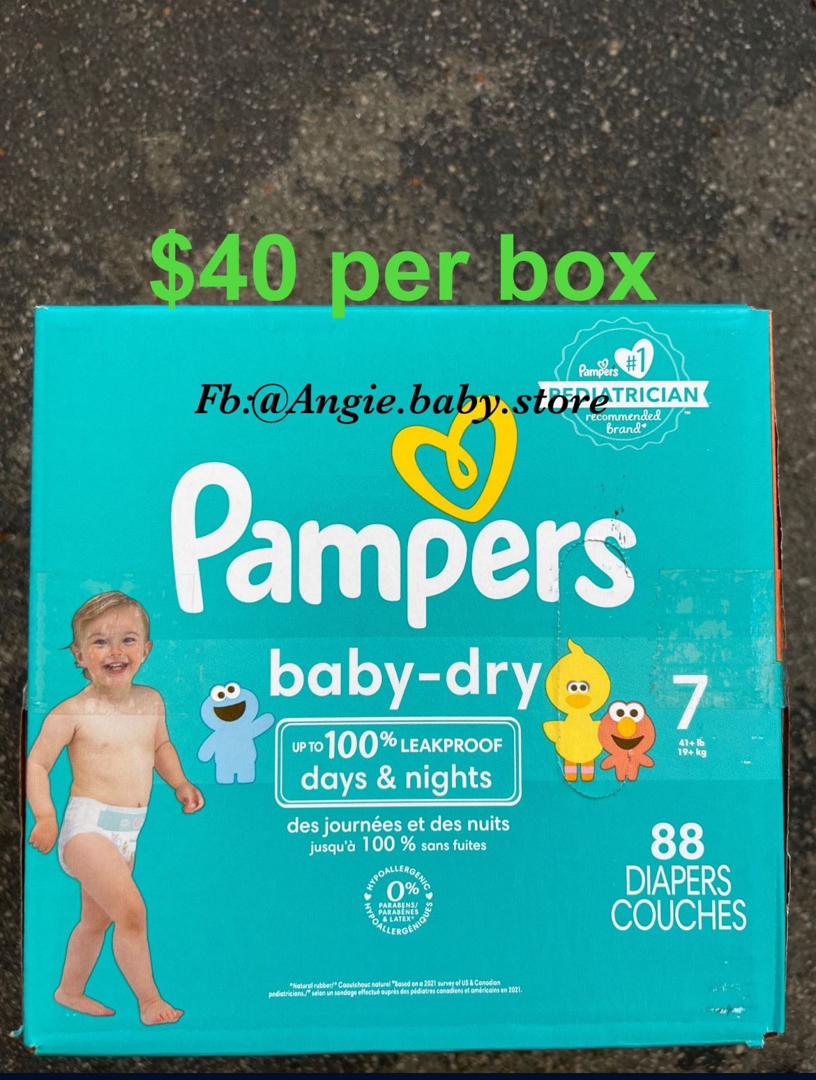 Pampers Baby Dry Size 7
