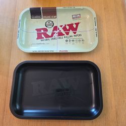 Set of 2 RAW Brand Rolling Trays