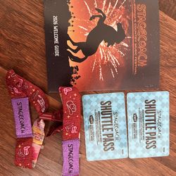 2 Stagecoach passes plus shuttle pass