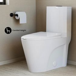 Swiss Madison SM-1T254HB St. Tropez 1.1 / 1.6 GPF Dual Flush One - White
