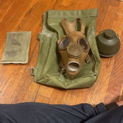 Belgian M51 Gas mask 