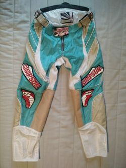Simpson Racing Motocross Pants- Size 30"