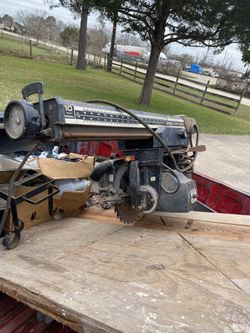 10 Inch Radial Saw ( craftsman Sears ) 