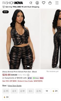 NEW Fashion Nova Matching Set ✨