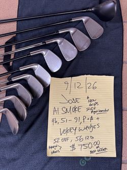 Ai Smoke Irons 5-A , 4H Stiff