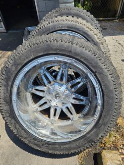 22x12 Fuel Hostage 6 lug universal