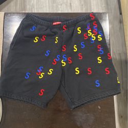 Supreme Shorts Embroided letter