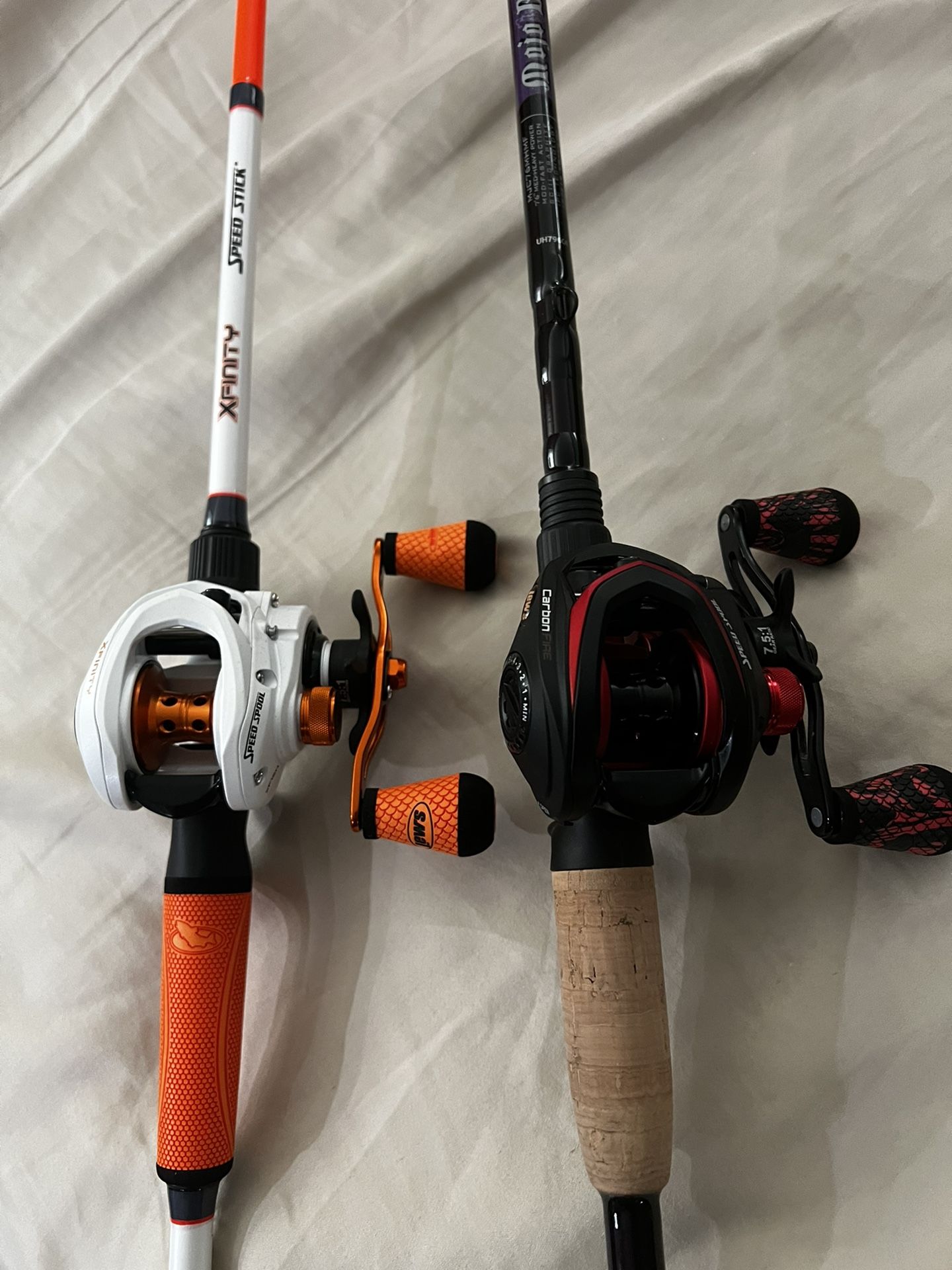 Lew's Xfinity Speed Spool Baitcast Fishing Rod And Reel Combo