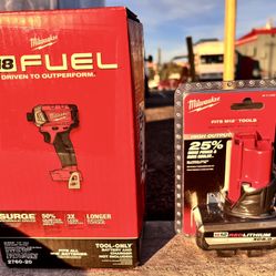 Milwaukee Surge Hydraulic Driver & Red lithium battery w/ Charger