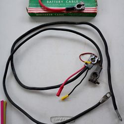 AUTO BATTERY TERMINAL CONNECTION CABLES (3)