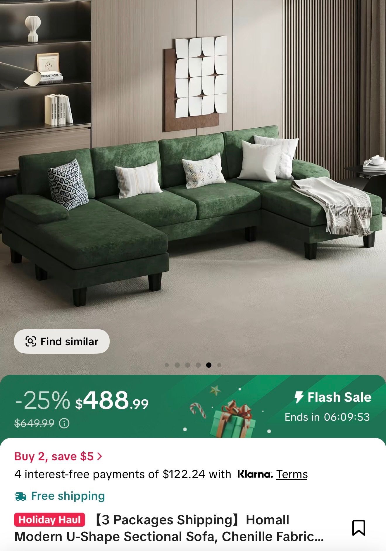 Brand New Couch 23.6Dx 24.4W