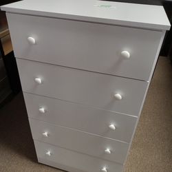 New White Tall Dresser