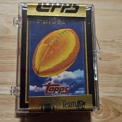 1992 Topps Finest Sealed Football Set New Sealed 44 Card Set