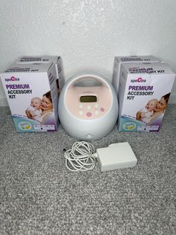 Spectra S2 Plus Hospital Strength Double Electric Breast Pump: Includes Milk Storage Bottles, Connector Valves