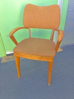 Vintage Heywood-Wakefield Dog Bone Mid-Century Modern Armchair