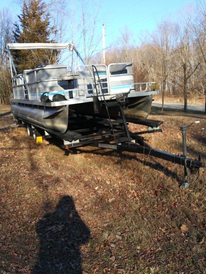 1984 Suncruiser By Lowe 20 Foot New Interior 97 Trailer From Just Add Water