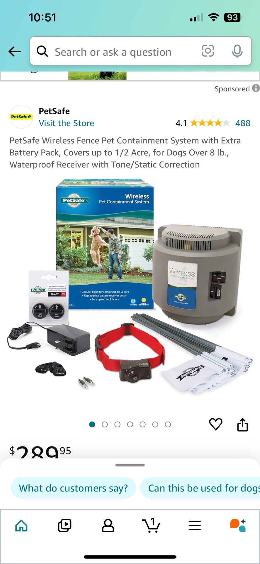 Dog Fence, Wireless