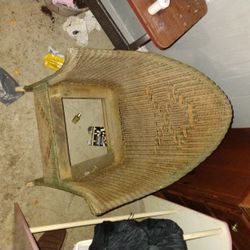 Wicker Child Rocker