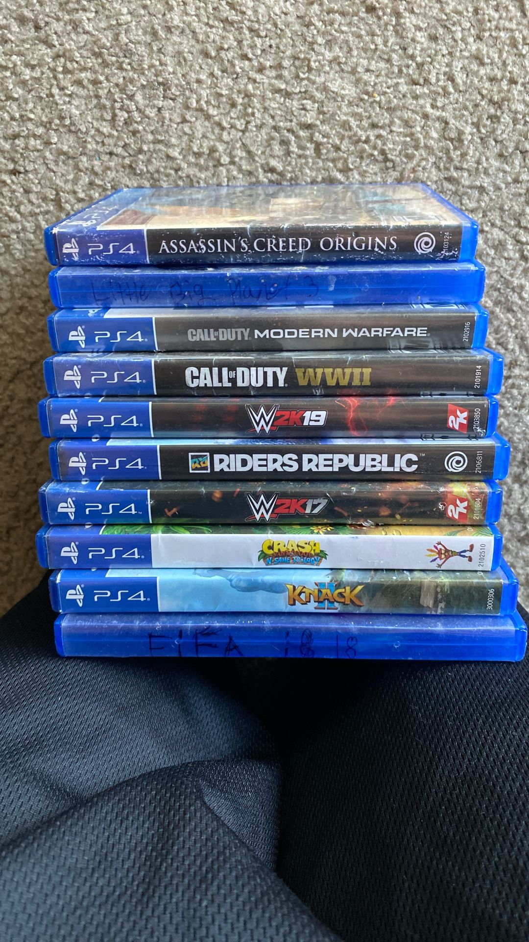 5$ Games For PS4 More You Buy Better Deal.