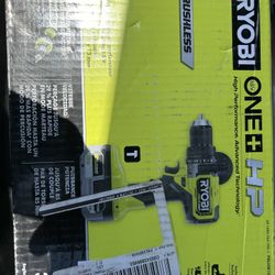 Ryobi Brushless Hammer Drill With Charger