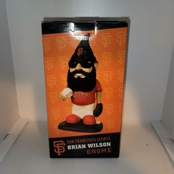 2012 San Francisco Giants Brian Wilson SGA Gnome figure in box 