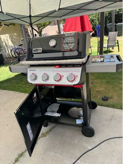 Weber | Shop the Set Spirit E-425 Black 4 -Burner Liquid Propane Gas Grill