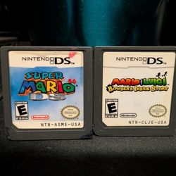 Super Mario Ds & Mario And Luigi Bowsers Inside Story