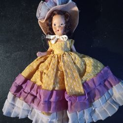 8" Antique Composition Doll Collectible