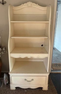 Matching Twin Bed Frame & Book Shelf