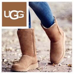 NEW!  UGG Amie Classic Boot in Chestnut (11)